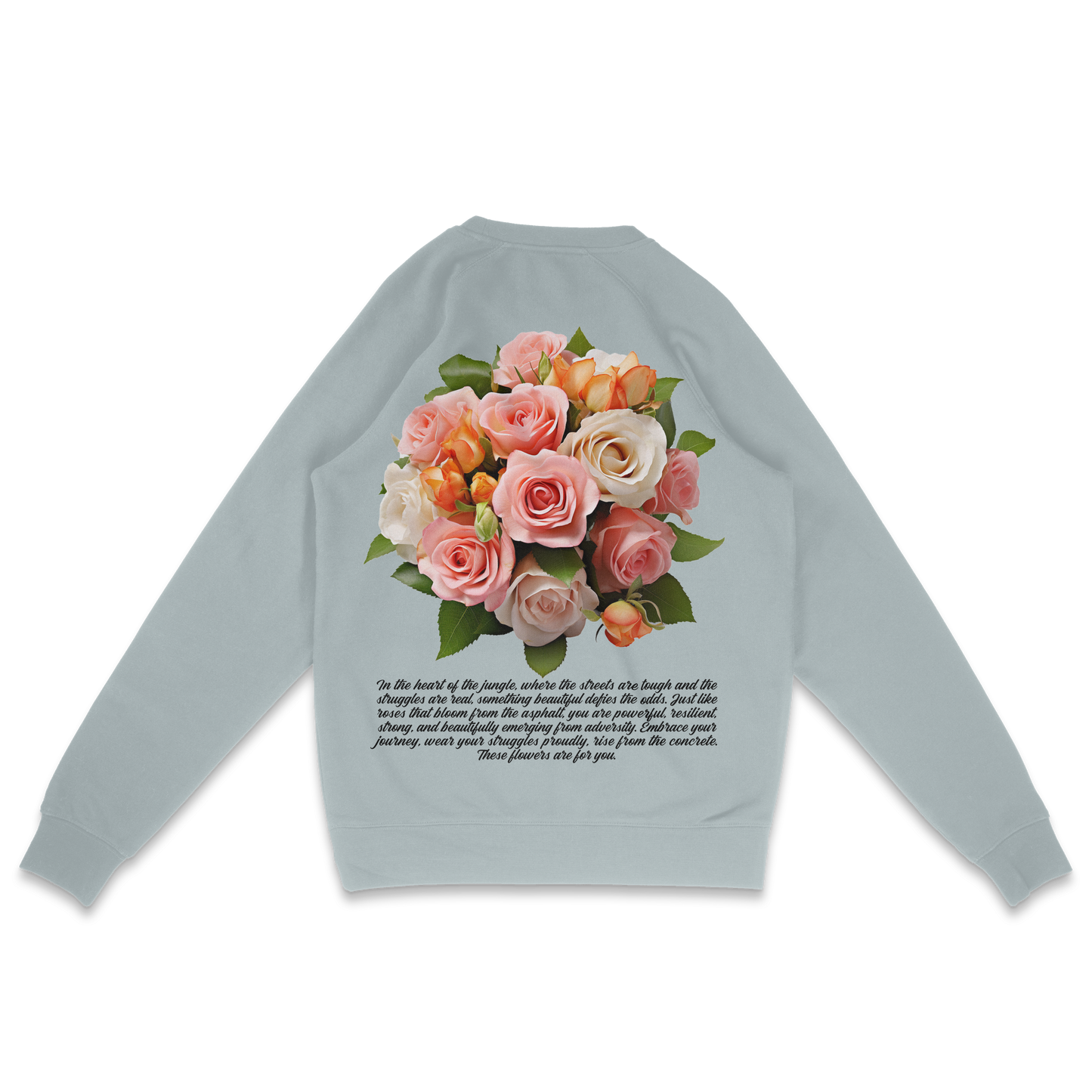 JLA FLWRS GREY SKY CREW