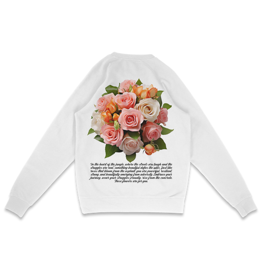 JLA FLWRS WHITE CREW